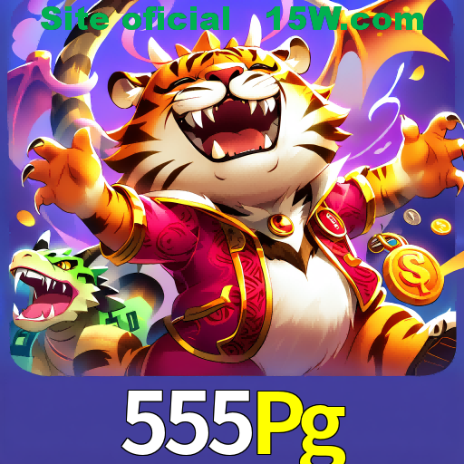 Imagem promocional da 555Pg mostrando a plataforma e suas vantagens